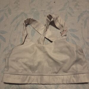 Women's White Camo Sports Bra